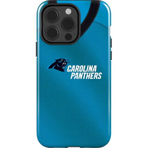 NFL Carolina Panthers Team Jersey iPhone 15 Pro Impact Case